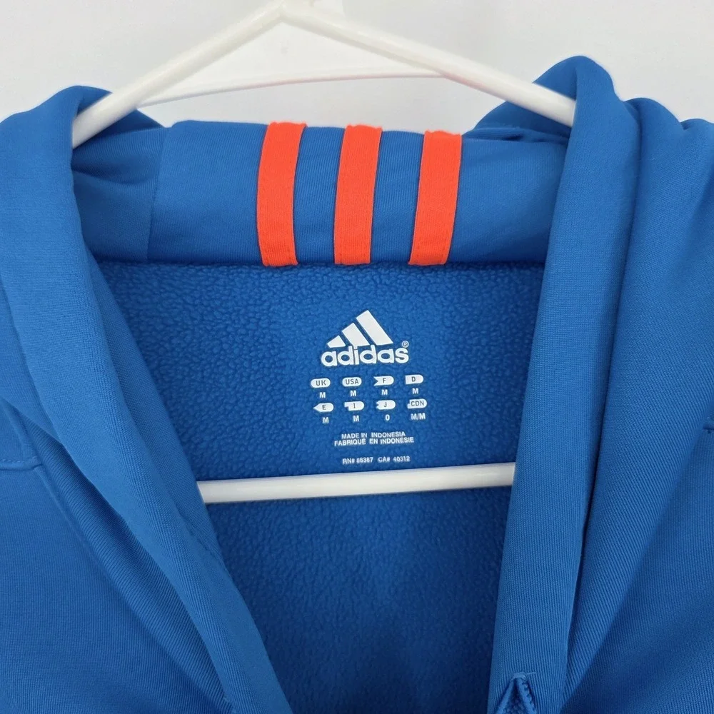 Adidas ClimaWarm Hoodie Men's M  Polyester Hooded Pullover‎ Sweatshirt